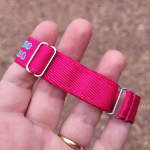 Pulseira de Identificação Personalizada - Rosa Pink