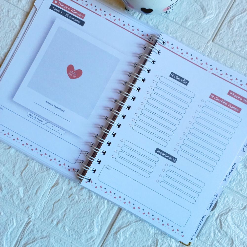 Caderneta da Gestante Personalizada | Dinha's Arte