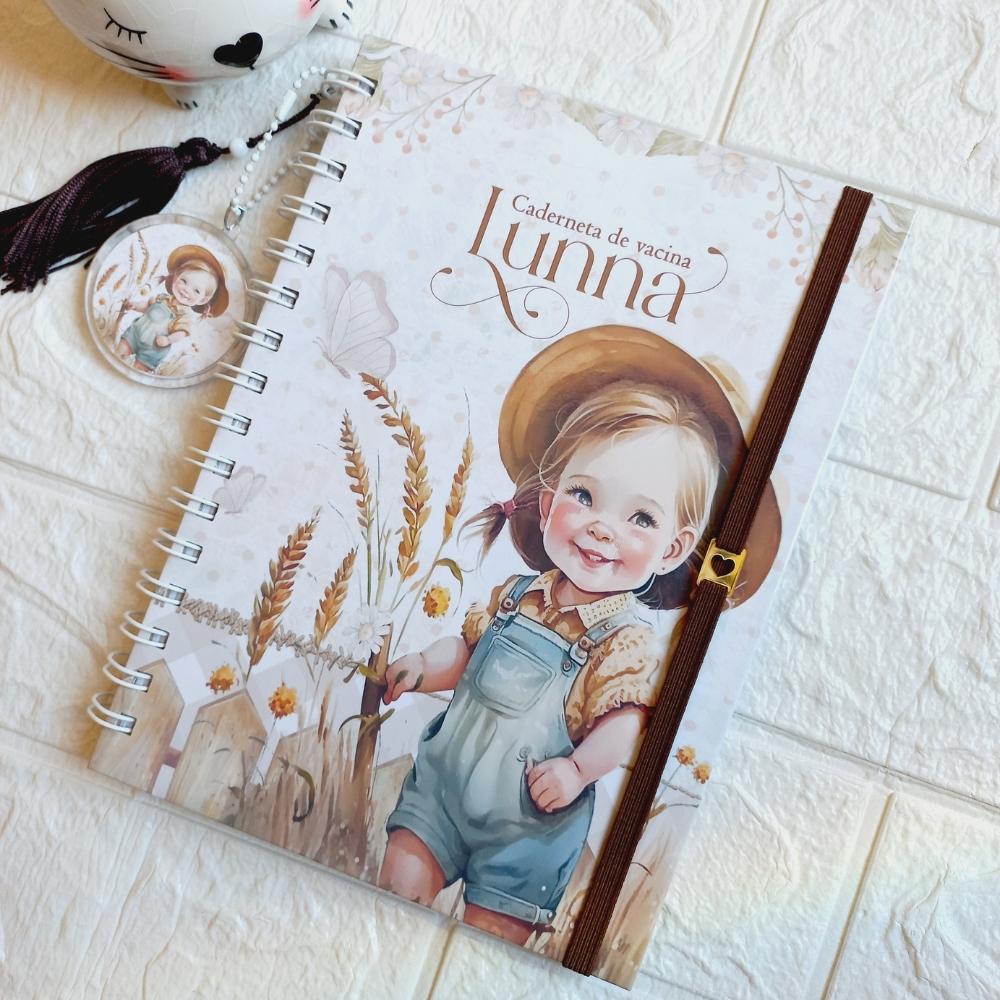 Caderneta de Saúde do Bebê Personalizada |Dinha's Arte