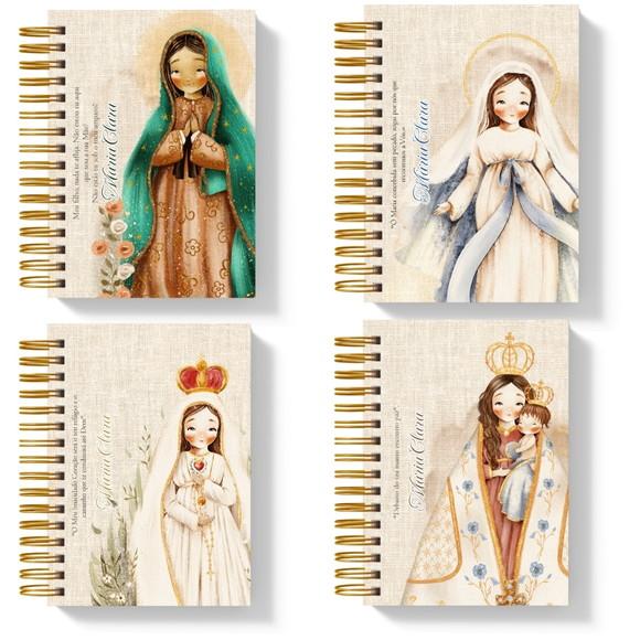 Agenda Católica 2027 Personalizada Nossa Senhora A5 Fé