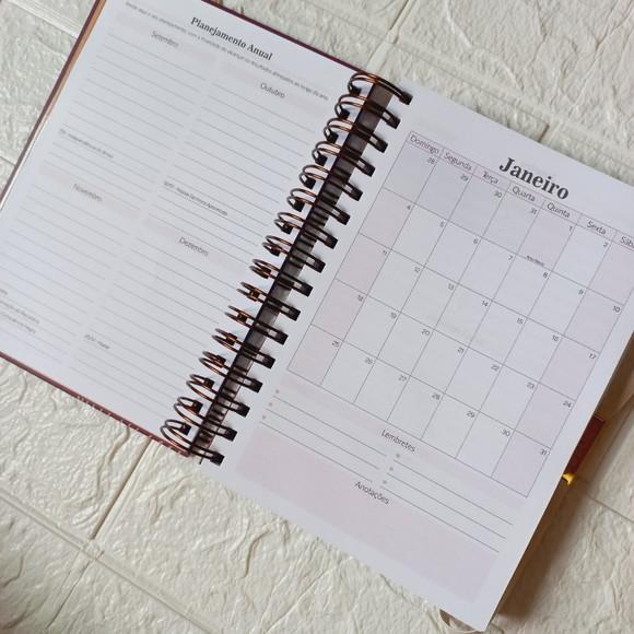 Agenda Jurídica 2026 Personalizada com Nome - Capa Deusa