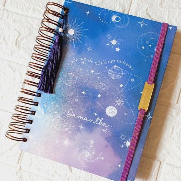 Agenda Mística 2026 Clássica A5 Astrologia Holográfica