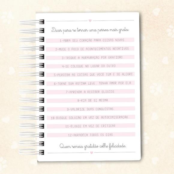 Caderno da Gratidão Personalizado 01