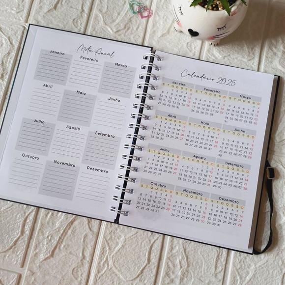 Planner Diário Caveira Mexicana 01