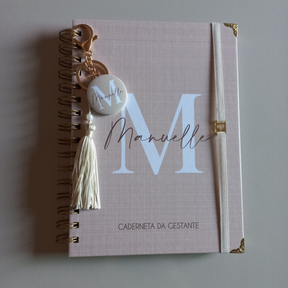 Caderneta da Gestante Personalizada Minimalista e Elegante