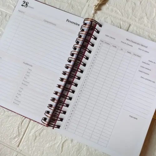 Agenda Jurídica 2026 Personalizada com Nome - Capa Deusa