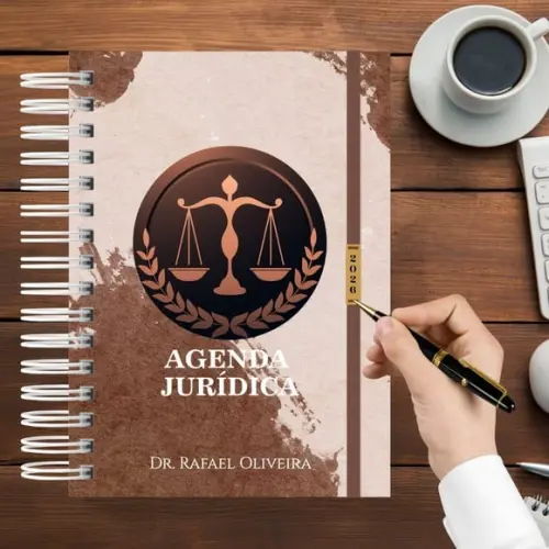 Agenda Jurídica Personalizada 2027 para Advogados