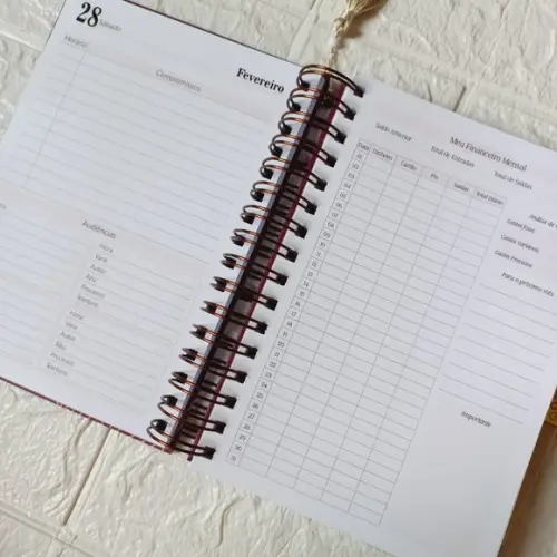 Agenda Jurídica 2026 Personalizada com Nome Masculina