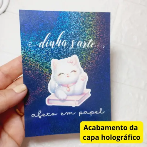 Agenda Mística 2026 Clássica A5 Astrologia Holográfica