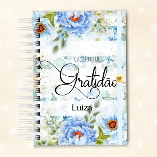 Caderno da Gratidão Personalizado 01