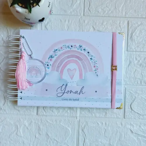 Kit  do Bebê Arco-Íris Menina