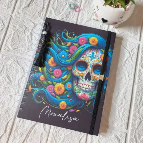 Planner Diário Caveira Mexicana 01