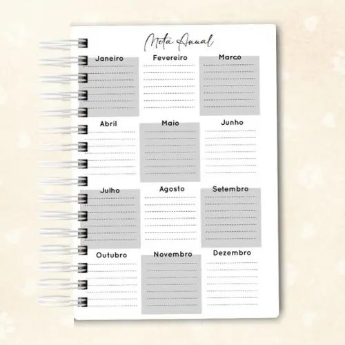 Planner Diário Caveira Mexicana 02