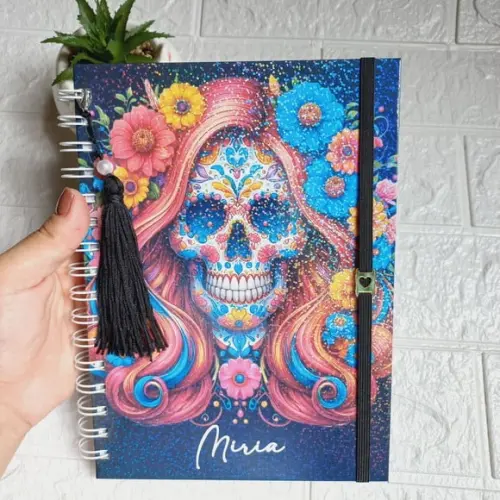 Planner Diário Caveira Mexicana 02