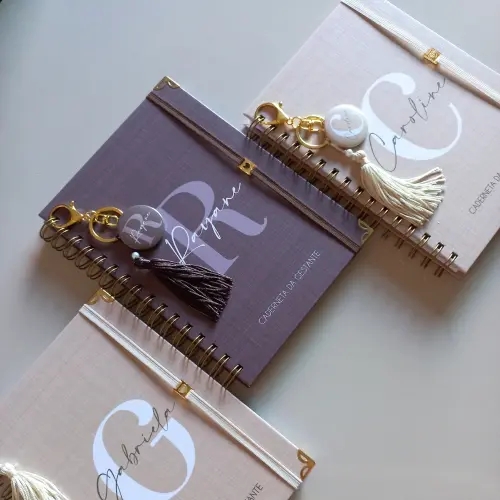 Caderneta da Gestante Personalizada Minimalista e Elegante