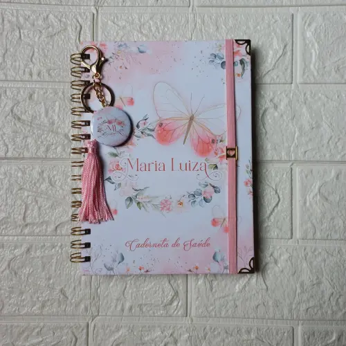 Kit Bebê Borboleta Personalizado com Acabamento Premium