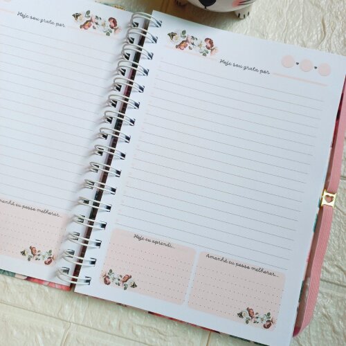 Caderno da Gratidão Personalizado com Nome | Diário de Gratidã