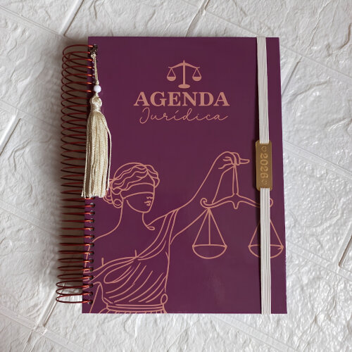 Agenda Jurídica Personalizada 2027 para Advogados