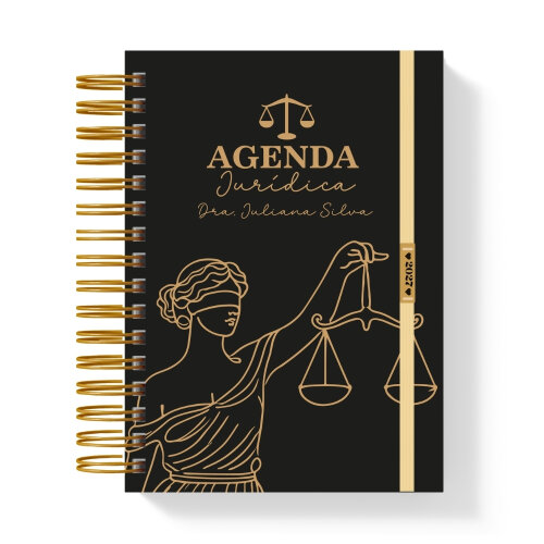 Agenda Jurídica Personalizada 2027 para Advogados