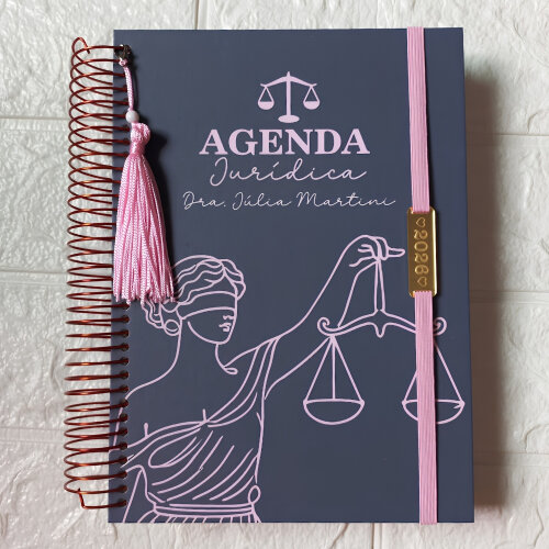 Agenda Jurídica Personalizada 2027 para Advogados
