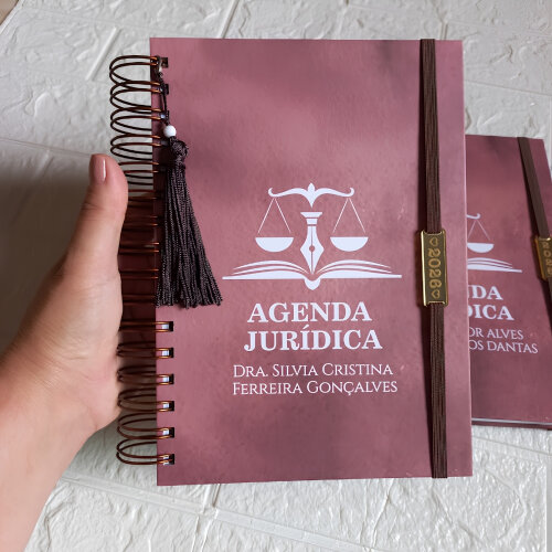Agenda Jurídica Personalizada 2027 para Advogados