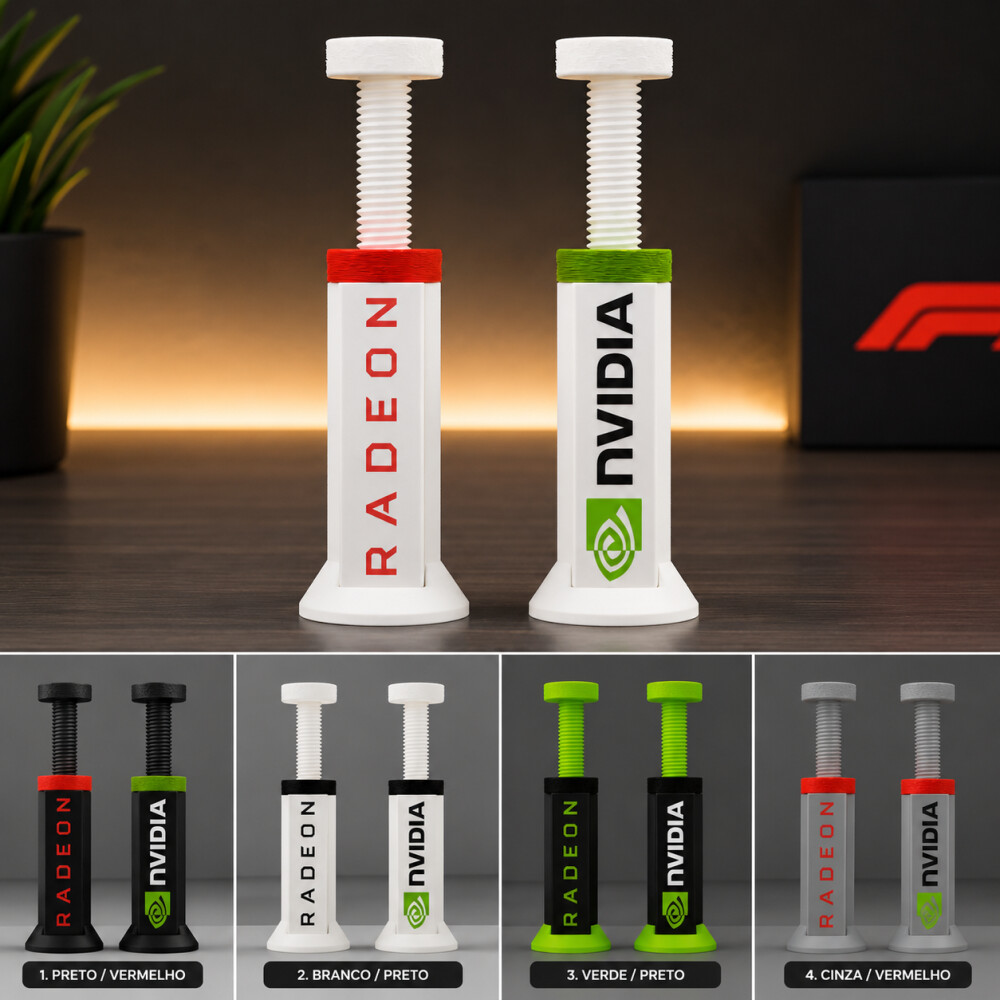 Suporte Vertical Ajustável para GPU Placa de Vídeo | Anti-Sag G