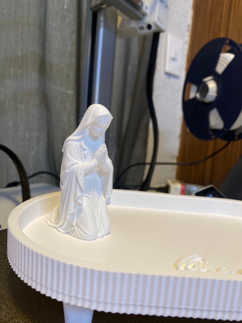 Bandeja  Decorativa - Porta velas, Objetos com nossa senhora - fr