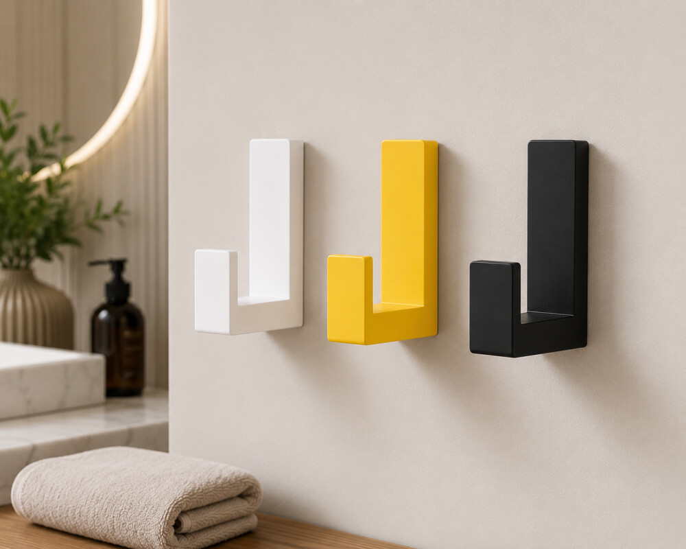 Gancho Adesivo Multiuso | Suporte Resistente Sem Furo para Banhei