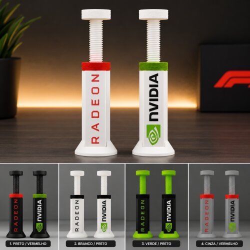 Suporte Vertical Ajustável para GPU Placa de Vídeo | Anti-Sag G