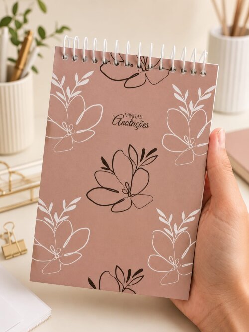 Bloquinho de Anotação Personalizado A6 ✨
