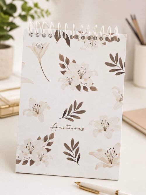 Bloquinho de Anotação Personalizado A6 ✨
