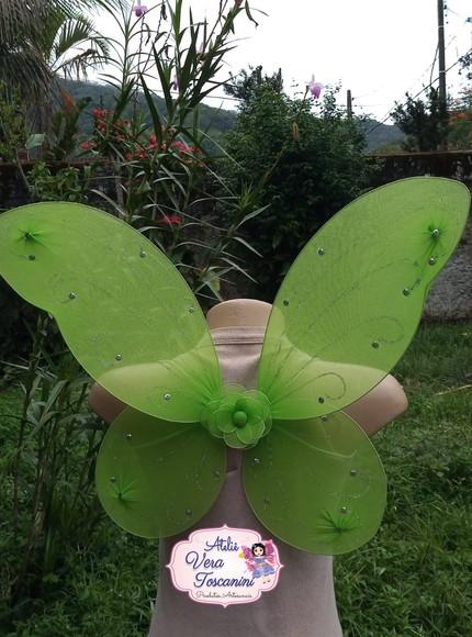 Asa de Fada Sininho Asas Duplas para Criança ( Tinker Bell )