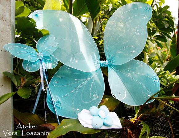 Asa de Fada Borboleta para Criança (kit)