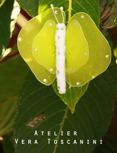 Kit de Borboleta Meia de Seda para Decoração