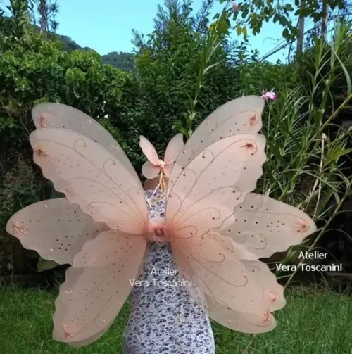 Asa de Fada Kit Asa e Varinha