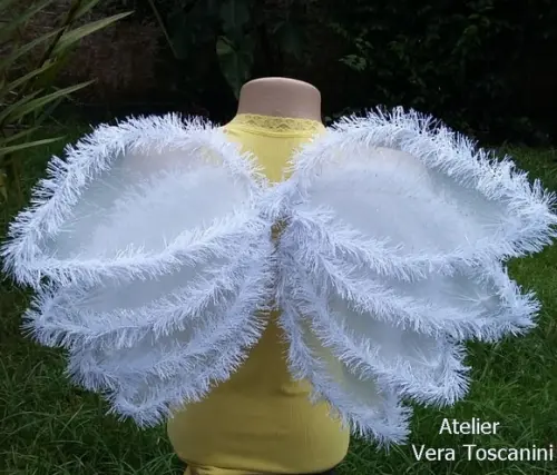 Asa de Anjo Volumosa