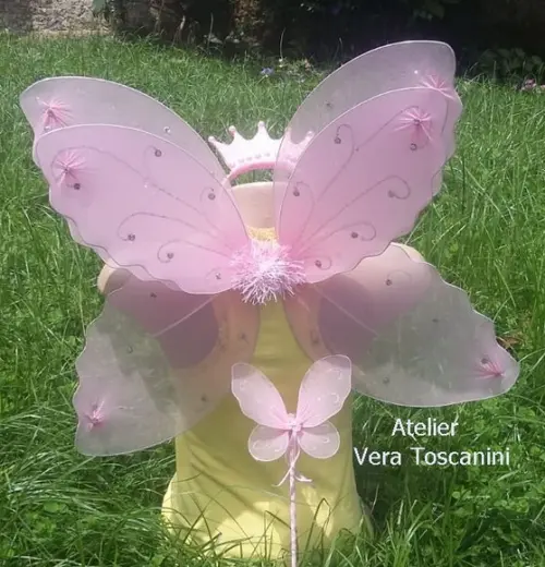 Fantasia Asa de Fada Princesa Kit
