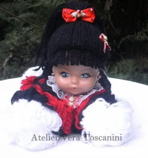 Boneca de lã dorminhoca 01