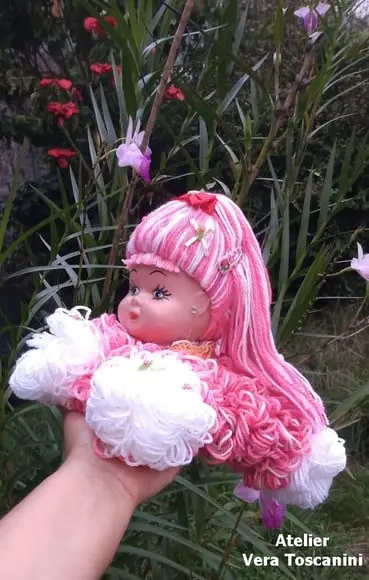 Boneca de Lã Dorminhoca 03