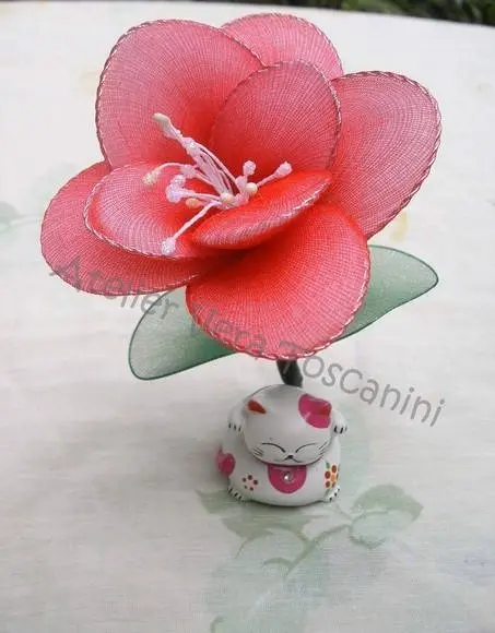 Lembrancinhas Flor De Meia De Seda!