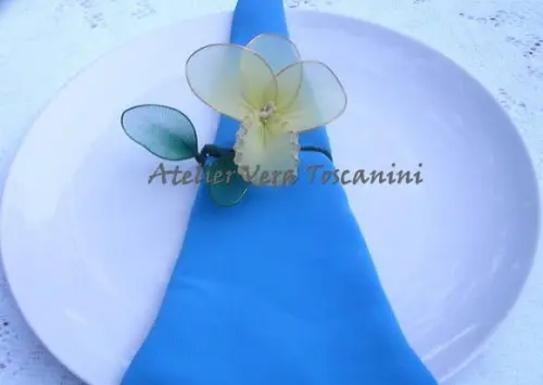 Flor de Meia de Seda