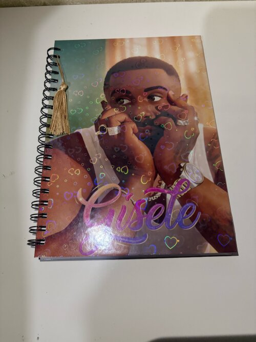 Caderno universitário personalizado