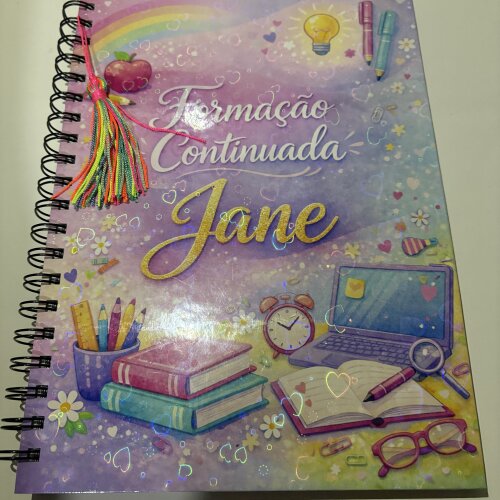 Caderno universitário personalizado