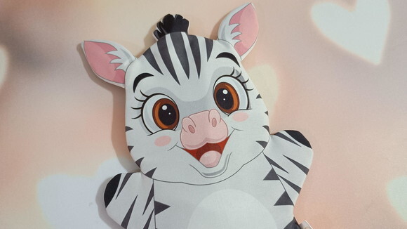 Fantoche Animais - Zebra