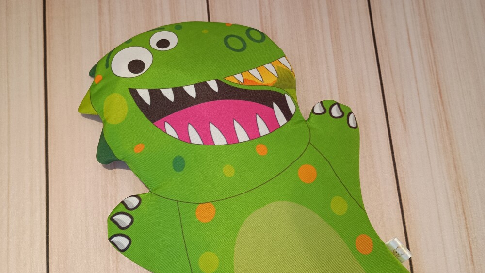 Fantoche Animais - Dinossauro Verde