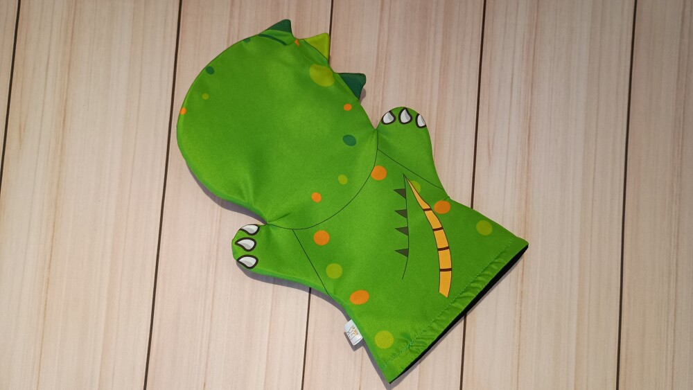 Fantoche Animais - Dinossauro Verde