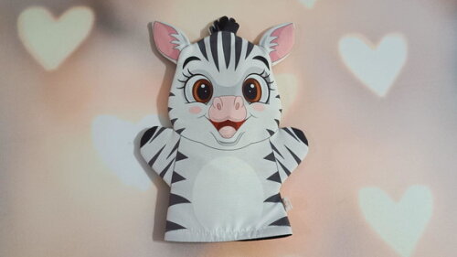 Fantoche Animais - Zebra