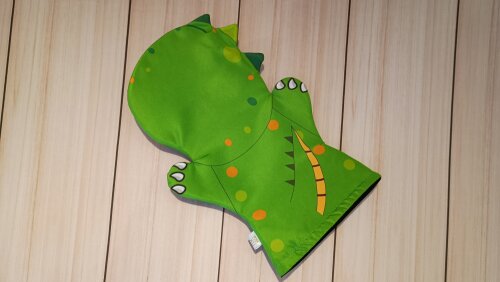 Fantoche Animais - Dinossauro Verde