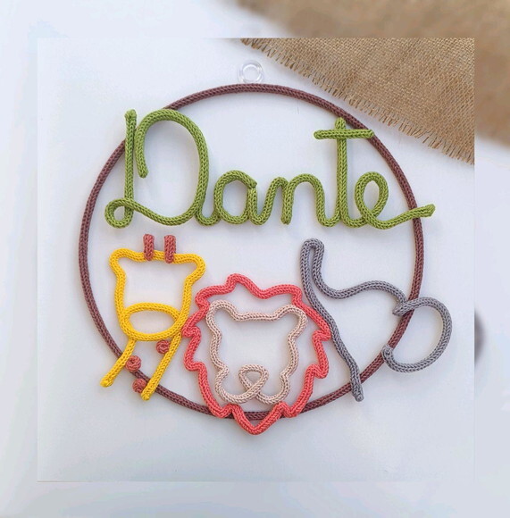 Dante em Tricotin (valor Refere-se ao Nome)