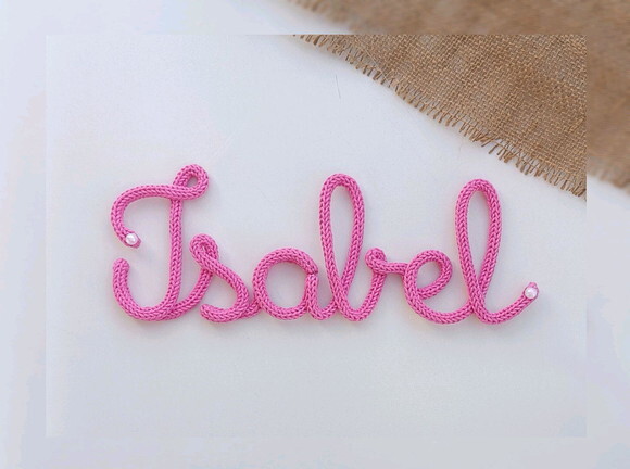 Isabel em Tricotin (valor Refere-se ao Nome)
